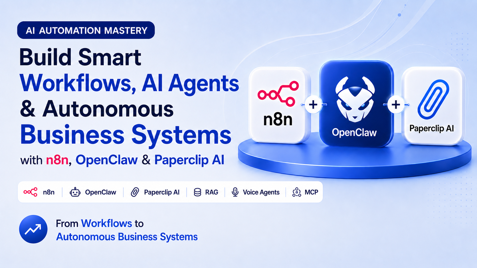 AI Automation Mastery: n8n, OpenClaw and Paperclip AI